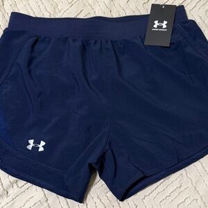 Under Armour Women's Dark Blue Athletic Shorts